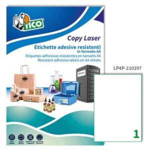 Etichette adesive LP4P - in...