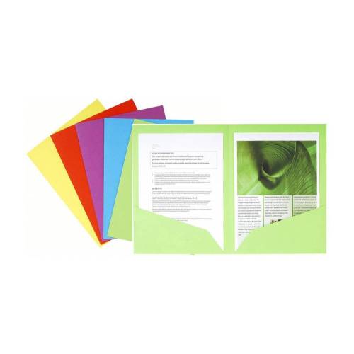 Cartelline a doppia tasca Rock's -...