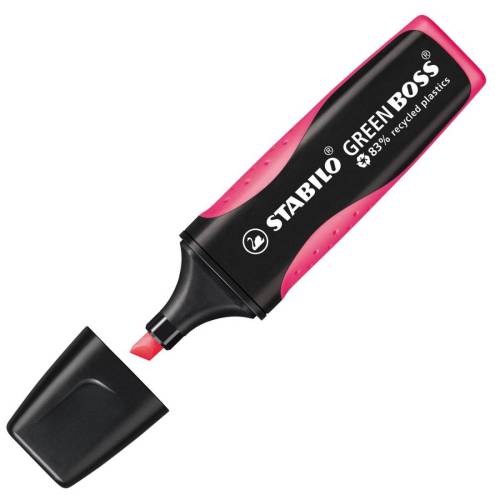 Evidenziatore Green Boss - punta a...
