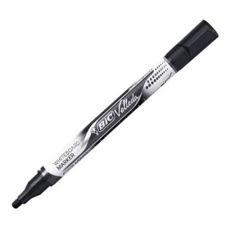Marcatori Whiteboard Marker Velleda liquid Ink - punta tonda 2,2mm - nero - Bic