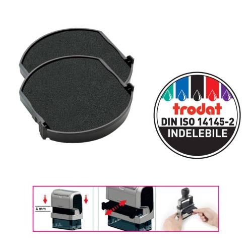 Tampone di ricambio 6/4642 - nero -...