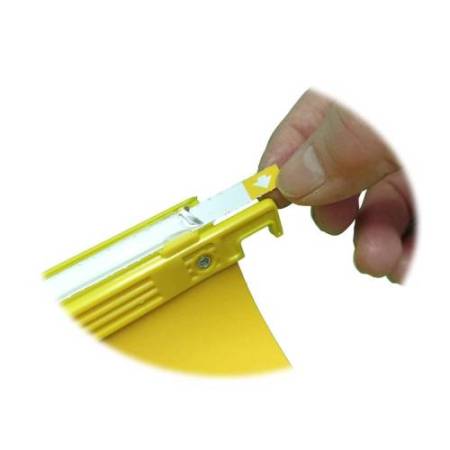 Cartella sospesa Joker - cassetto - interasse 39 cm - fondo U - 37 x 25 cm - giallo - Bertesi