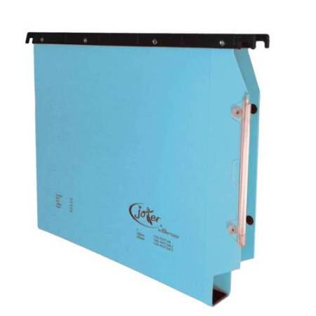 Cartella sospesa Joker - armadio - interasse 33 cm - fondo U - 33 x 28 cm - blu - Bertesi