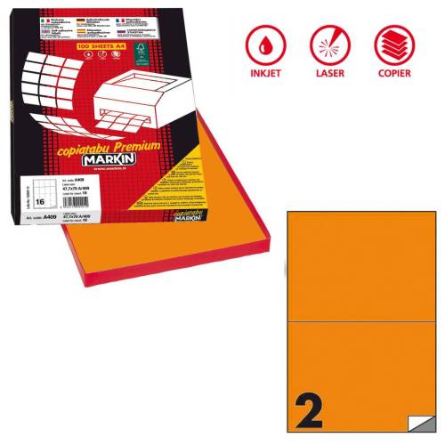 Etichette adesive C/509 - in carta -...