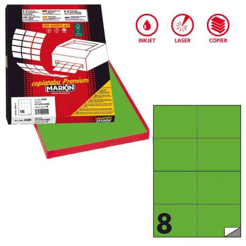 Etichette adesive C/512 - in carta -...