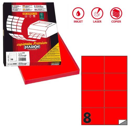 Etichette adesive C/512 - in carta -...