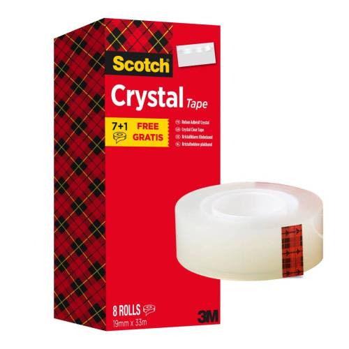 Nastro adesivo Scotch Crystal 600 -...