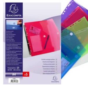 Busta forata con chiusura...