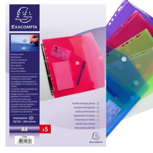 Busta forata con chiusura in velcro -...