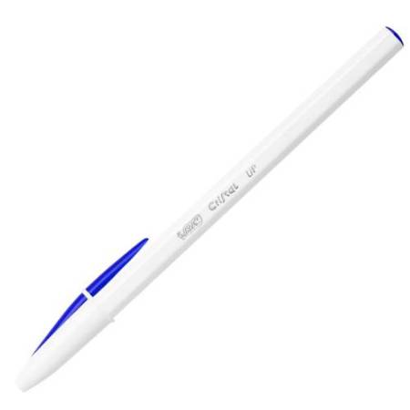 Penna a sfera Cristal Up con cappuccio  - punta media 1,2mm  - blu - Bic - conf. 20 pezzi