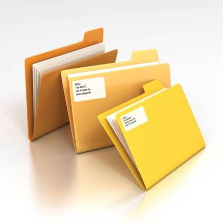 Etichette adesive LP4W - in carta - permanenti - 70 x 42,3 mm - 21 et/fg - 100 fogli - bianco - Tico