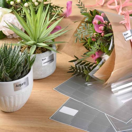 Etichette adesive ovali SL4 - in...