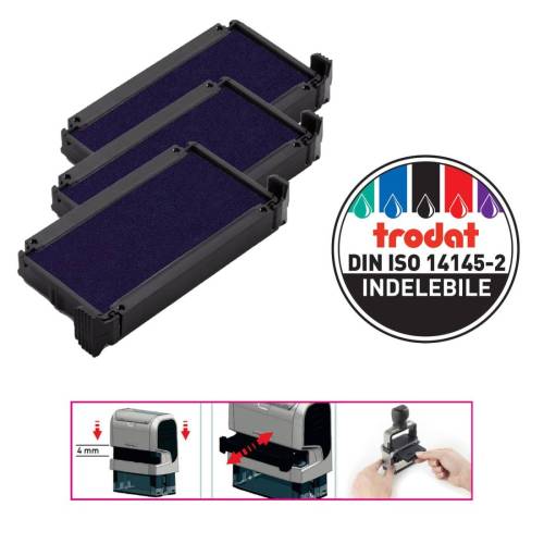 Tampone di ricambio 6/4910 - blu -...