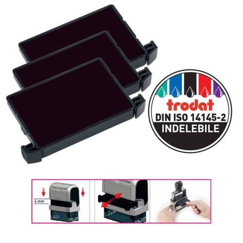 Tampone di ricambio 6/4750 - nero -...