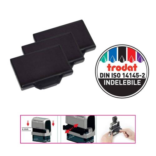 Tampone di ricambio 6/56 - nero -...