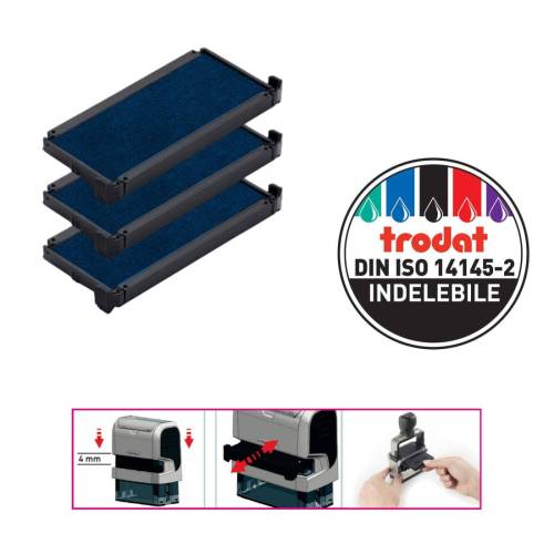 Tampone di ricambio 6/4915 - blu -...