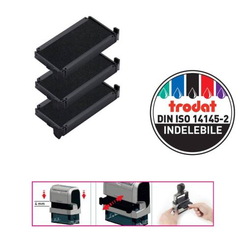 Tampone di ricambio 6/4912 - nero -...