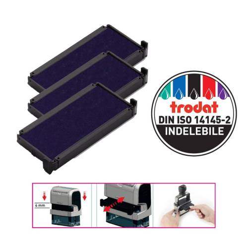 Tampone di ricambio 6/4913 - blu -...