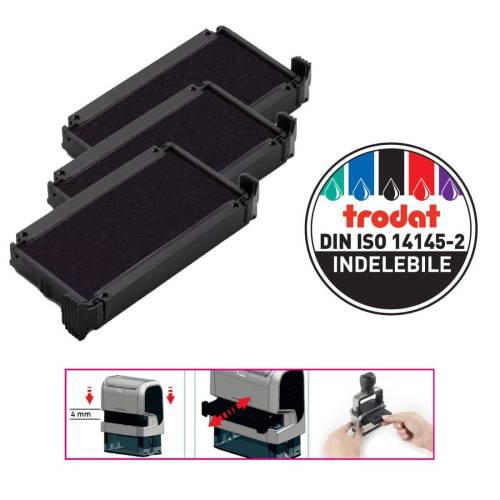 Tampone di ricambio 6/4910 - nero -...