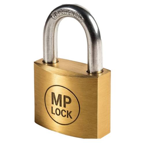 Lucchetto ad arco - ottone massiccio...