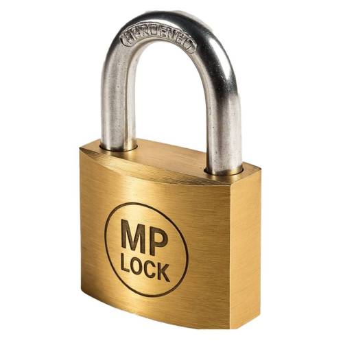 Lucchetto ad arco - ottone massiccio...