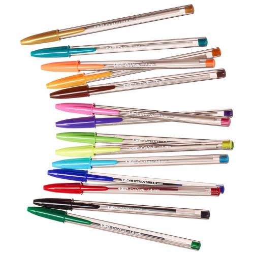 Penna sfera Cristal multicolor -...