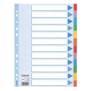 Intercalare cartoncino -12...