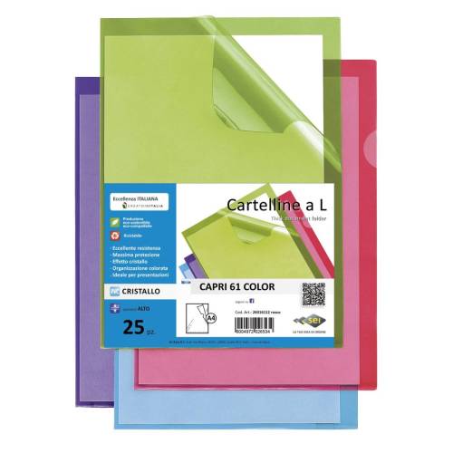 Cartelline a L - 21 x 29,7 cm -...