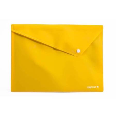 Buste con bottone - in PPL - 33 x 24,5 cm - colori assortiti - Colorosa - conf. 6 pezzi