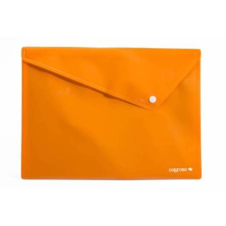 Buste con bottone - in PPL - 33 x 24,5 cm - colori assortiti - Colorosa - conf. 6 pezzi