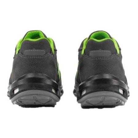 Calzatura di sicurezza Yoda S3 SRC Red Lion - pelle nabuk idrorepellente - numero 37 - grigio scuro/verde - U-Power