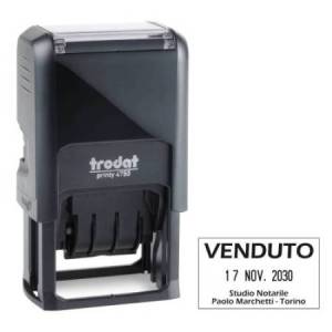 Timbro personalizzzabile...