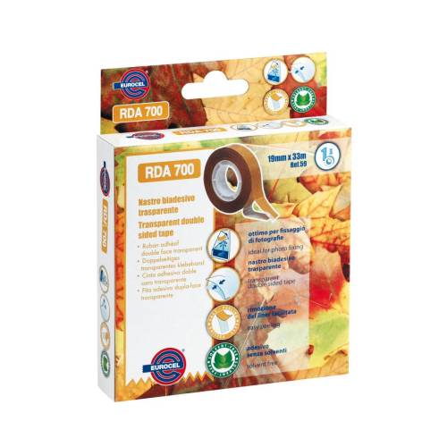 Nastro biadesivo 700RDA - 1,9 cm x 33...