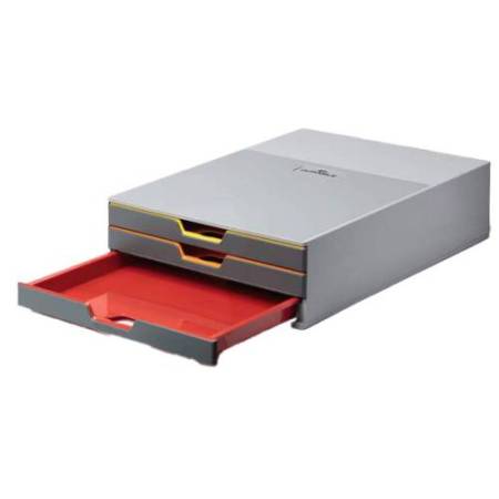 Cassettiera sottomonitor Varicolor - 28 x 9,5 x 35,6 cm - Durable