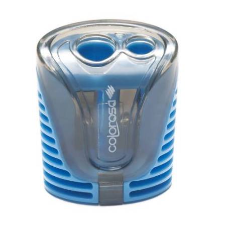 Temperamatite - a 2 fori - colori assortiti - Colorosa - expo 18 pezzi