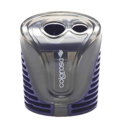 Temperamatite - a 2 fori - colori assortiti - Colorosa - expo 18 pezzi