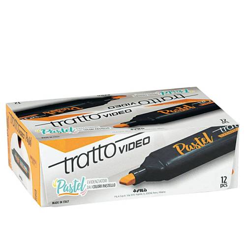 Evidenziatore Tratto Video pastel  -...