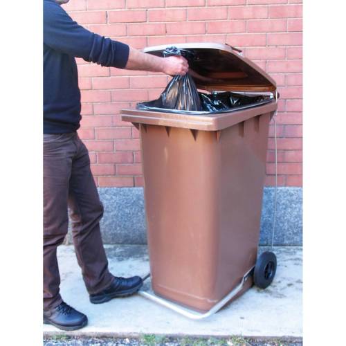 Bidone carrellato - 48x55x93 cm - 120...