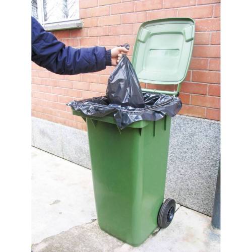 Bidone carrellato - 48x55x93 cm - 120...