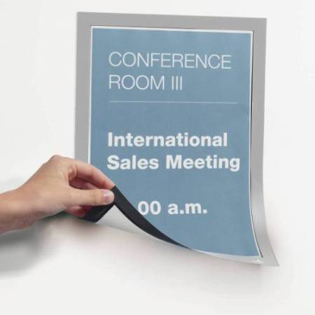 Cornice Duraframe Magnetic - A4 - 21 x 29,7 cm - argento - Durable