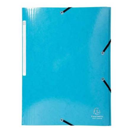 Cartelle 3L con elastici Iderama - A4 - 10 colori assortiti - Exacompta