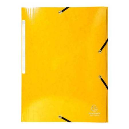 Cartelle 3L con elastici Iderama - A4 - 10 colori assortiti - Exacompta