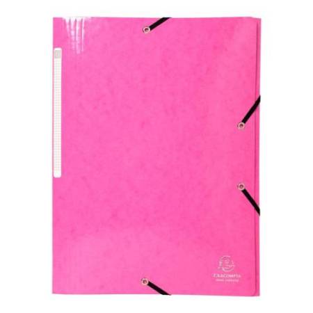 Cartelle 3L con elastici Iderama - A4 - 10 colori assortiti - Exacompta