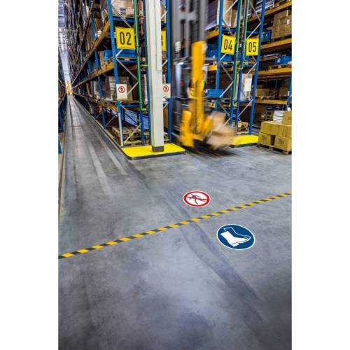 Pittogramma adesivo - da terra -...