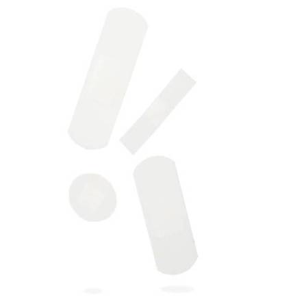 Cerotti delicati - TNT - con adesivo ipoallergenico - ProntoDoc - conf. 20 pezzi