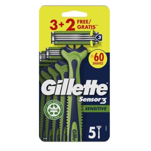 Gillette Sensor 3 Sensitive -...