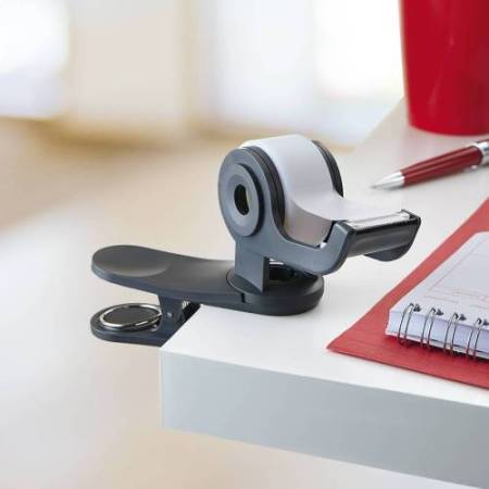 Dispenser Clip & Twist per nastro adesivo Magic - rotolo incluso da 1,9 cm x 9,8 m - grigio - Scotch