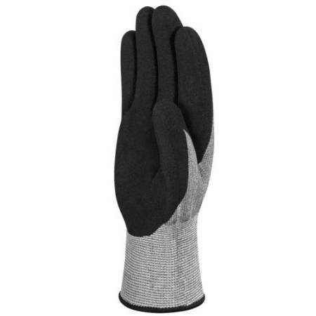 Guanti Venicut F Xtrem Cut - antitaglio - taglia 08 - grigio/nero - Deltaplus