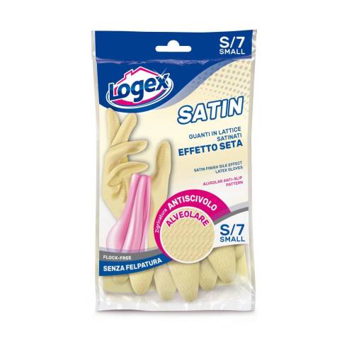 Guanti in lattice Satin - taglia S -...
