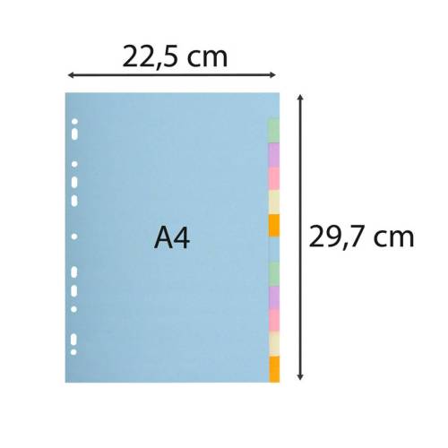 Separatore Forever Pastel - A4 - 12...